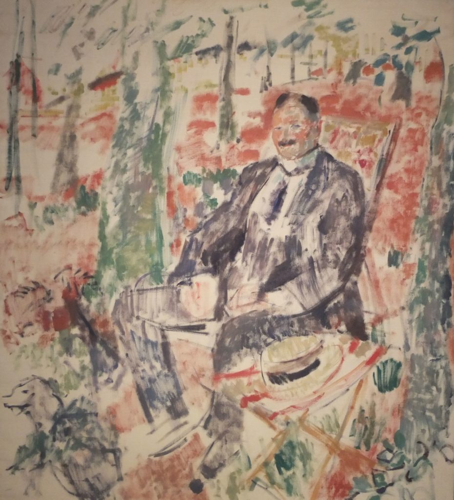 Rik Wouters, Portret van Ernest Wijnant, olieverf op doek, 1912, Brugge, Groeningenmuseum