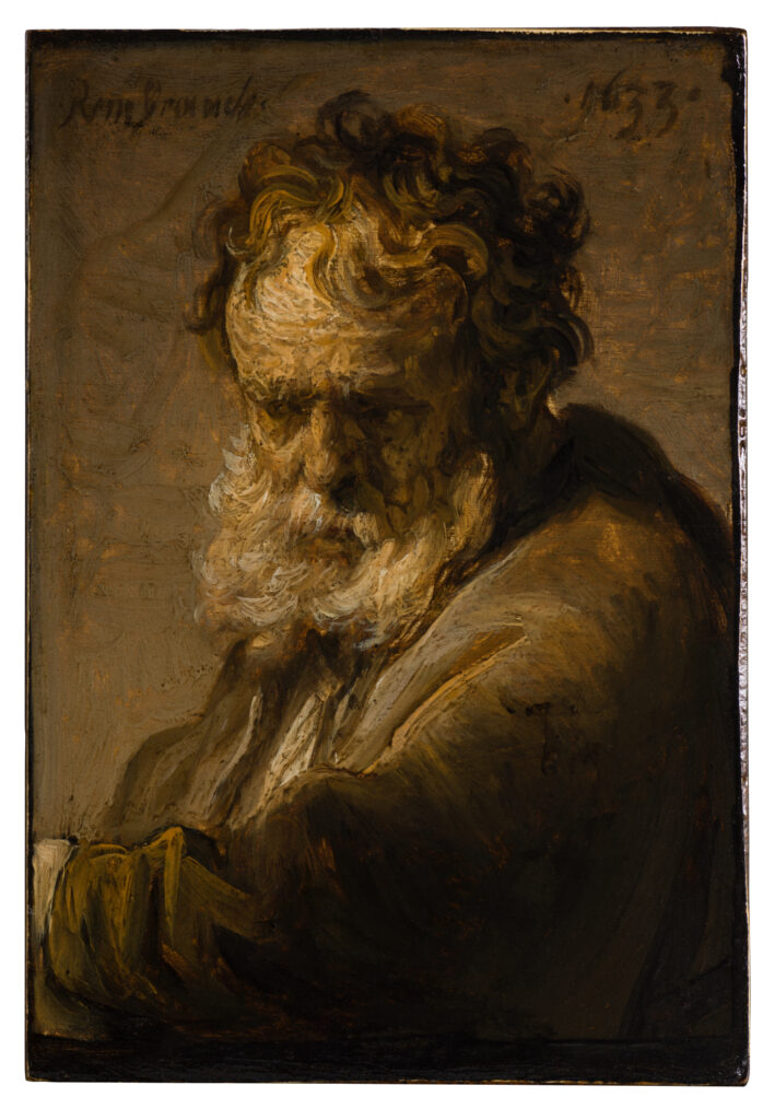 Rembrandt Bearded old man