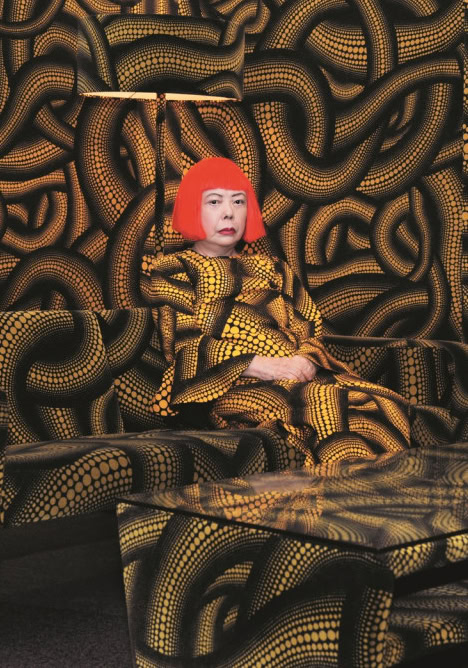 Foto van Yayoi Kusama. Lezing door Artetcetera over haar werk in 2026