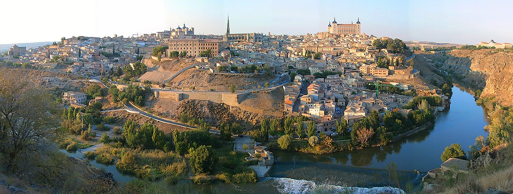 Foto met een gezicht op Toledo