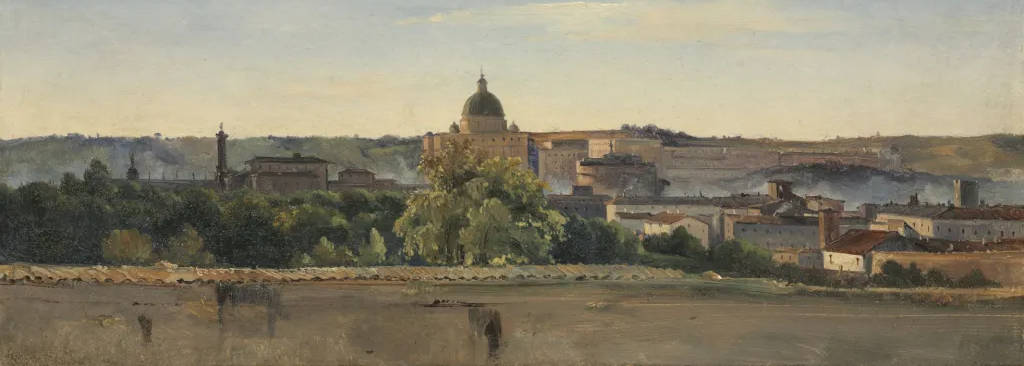 Henri de Valenciennes, Gezicht op rome, Cleveland Museum of Art, Cleveland